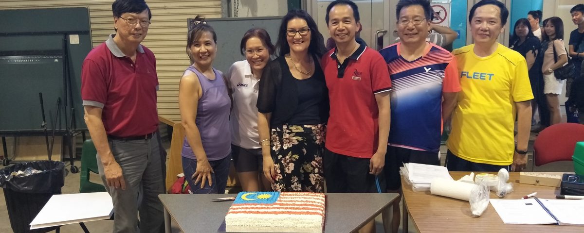 Special thanks to Cr Kim Marxwho came over today to celebrate Malaysia Day with…