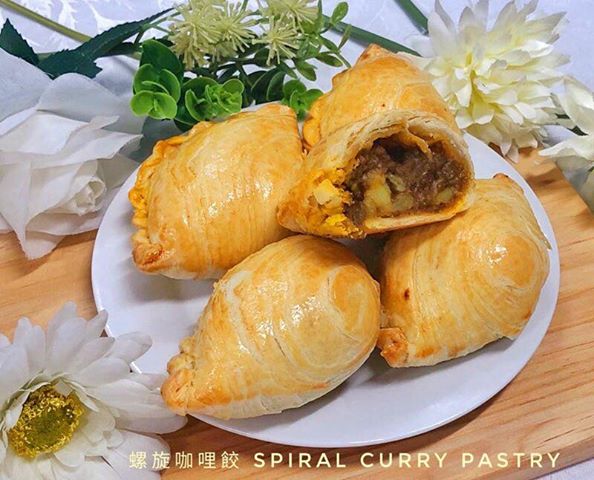 🥰我们為您推出 香氣四溢~螺旋咖哩餃 🤩