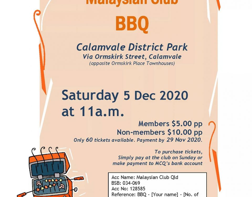 Malaysian Club BBQ