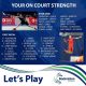 Let us know you court strength in the comment section. :)What is your on court b